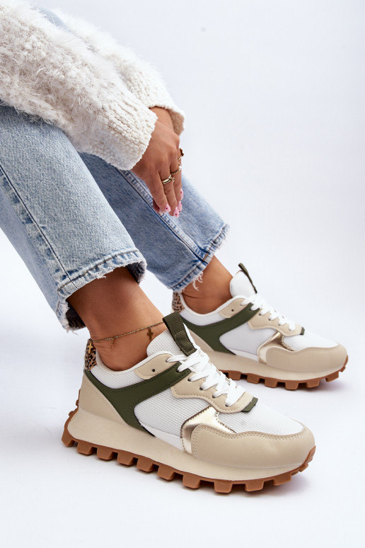 Tênis modelo sapato areia - cor verde Ralita