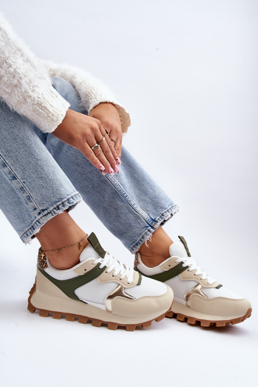 Tênis modelo sapato areia - cor verde Ralita