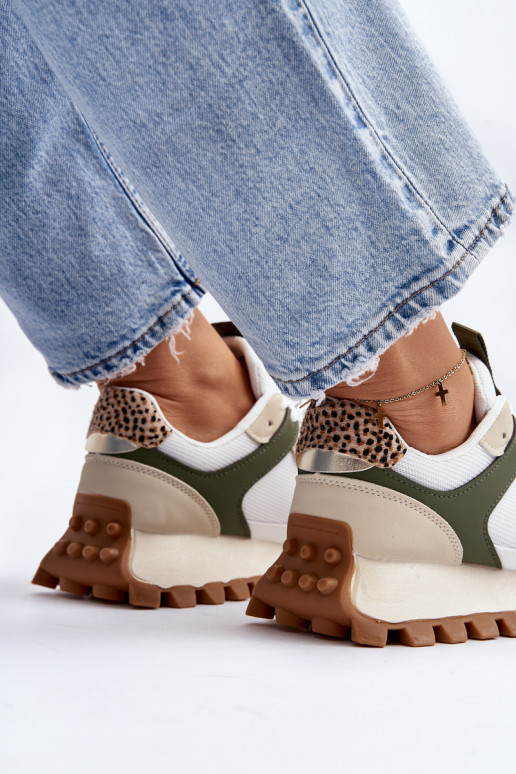 Tênis modelo sapato areia - cor verde Ralita