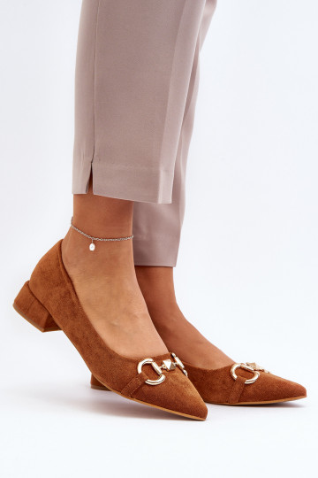 Sapatos Camelo Éter Camurça