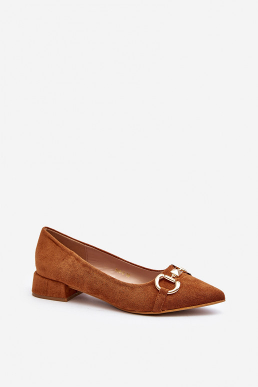 Sapatos Camelo Éter Camurça