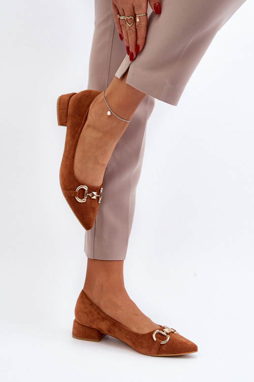 Sapatos Camelo Éter Camurça