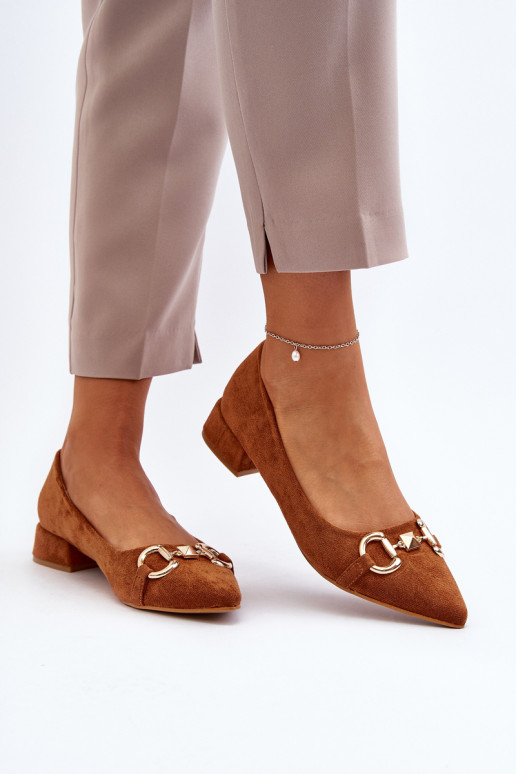 Sapatos Camelo Éter Camurça
