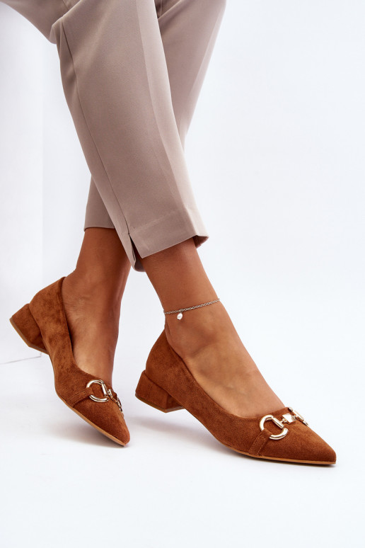 Sapatos Camelo Éter Camurça