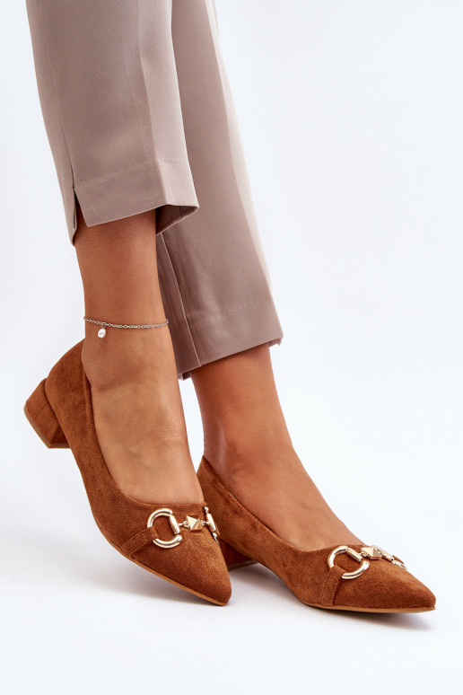 Sapatos Camelo Éter Camurça