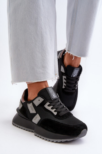 Tênis modelo sapatos Big Star cor preta