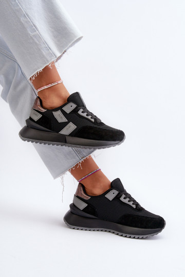 Tênis modelo sapatos Big Star cor preta 2
