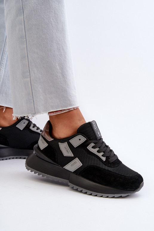 Tênis modelo sapatos Big Star cor preta Tênis modelo sapatos Big Star cor preta