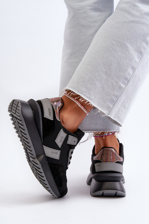 Tênis modelo sapatos Big Star cor preta Tênis modelo sapatos Big Star cor preta