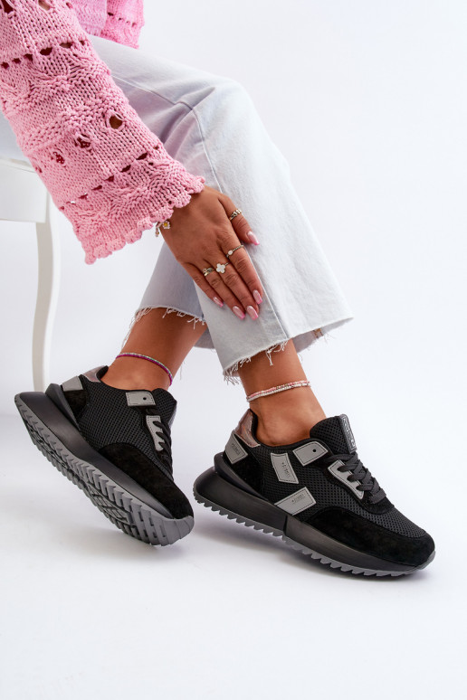 Tênis modelo sapatos Big Star cor preta Tênis modelo sapatos Big Star cor preta