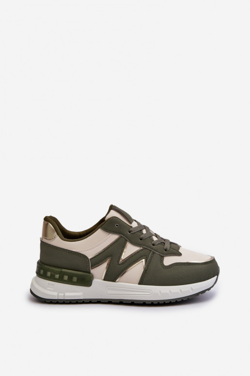 Modelo de tênis sapatos cor verde Kaimans