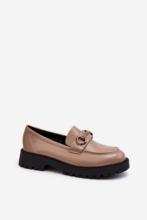 Mocassins bege Ledda