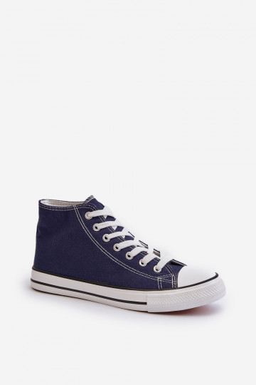 Sapatos de lazer cor azul escuro Socerio 2