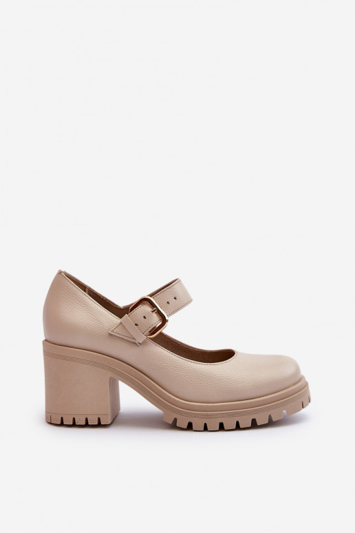 Sapatos Zazoo bege