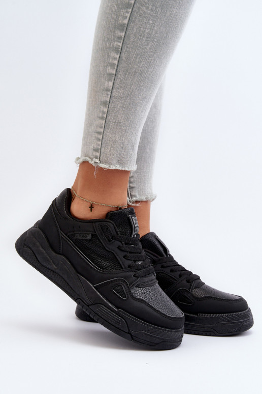 Tênis modelo sapatos Big Star cor preta Tênis modelo sapatos Big Star cor preta