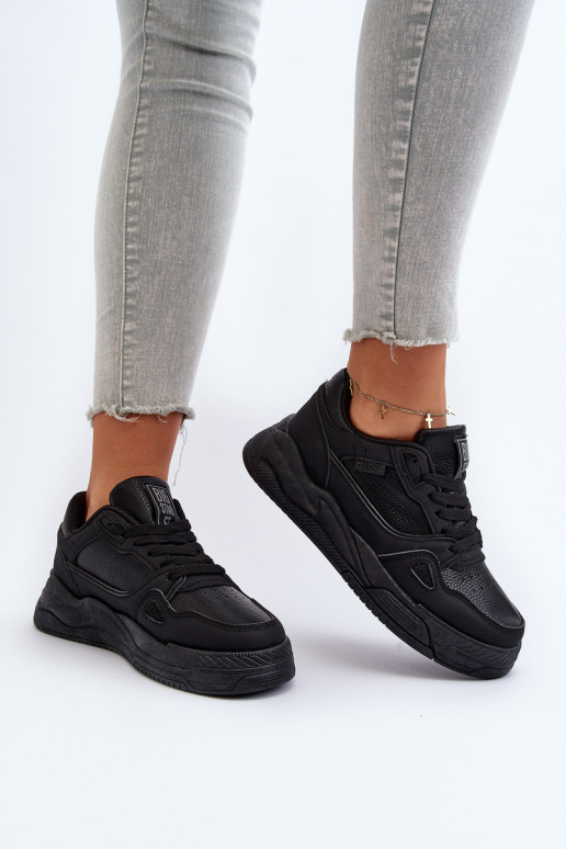 Tênis modelo sapatos Big Star cor preta Tênis modelo sapatos Big Star cor preta