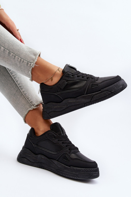 Tênis modelo sapatos Big Star cor preta Tênis modelo sapatos Big Star cor preta