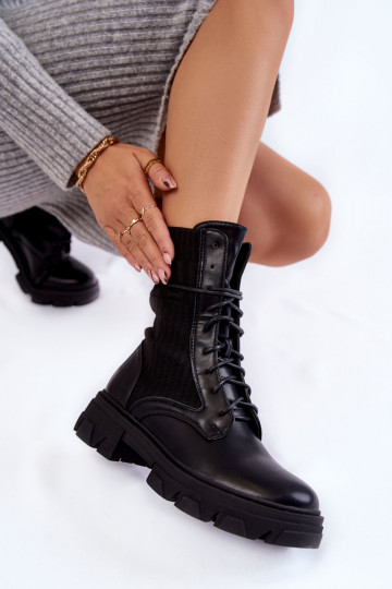 Botas femininas na cor preta Marlissa 2