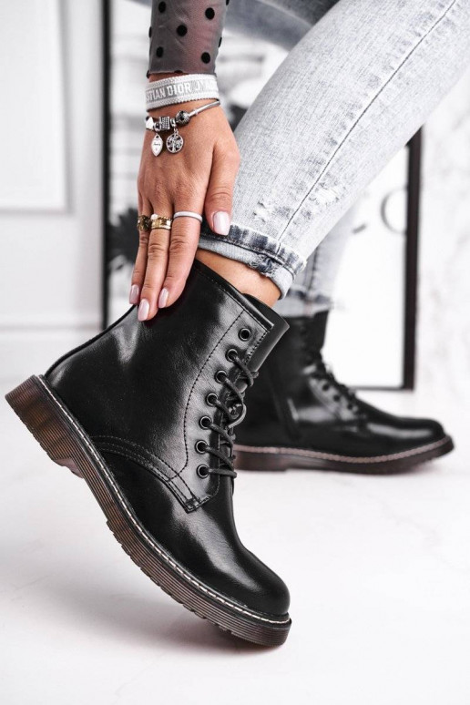 Botas marita femininas negras Botas marita femininas negras