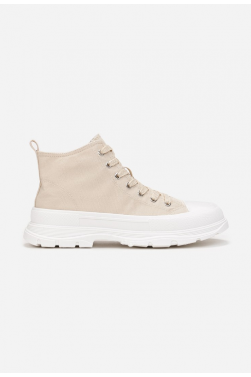 Sapatos de lazer com sola bege Sapatos de lazer com sola bege