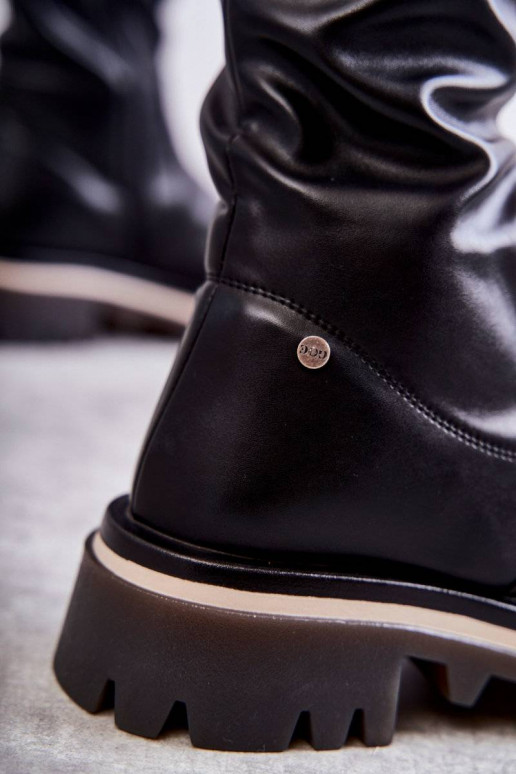 botas acima do joelho GOE KK2N4024 pretas