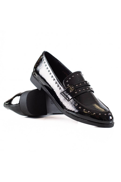 Botins femininos de estilo elegante Shelovet cor preta