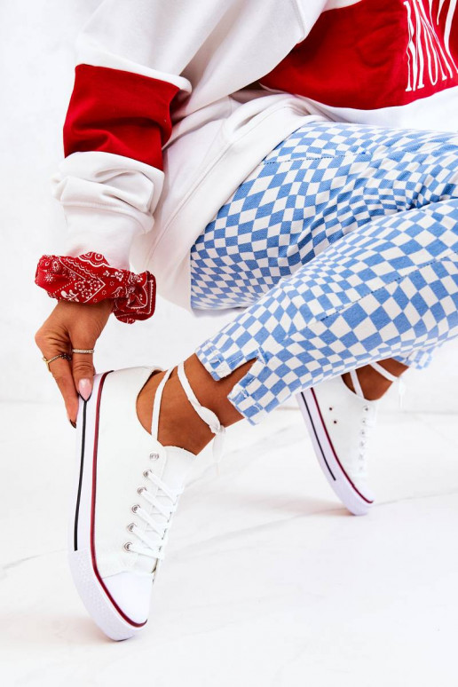 Sapatos de lazer brancos Sapatos de lazer brancos