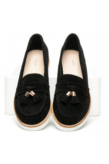 Mocassins femininos ANTONISA BLACK