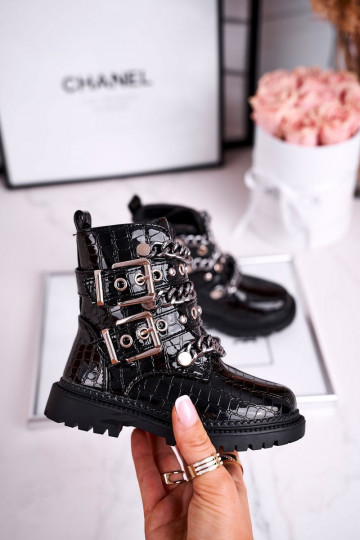 Sapatos femininos negros 2