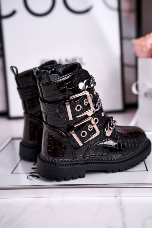 Sapatos femininos negros Sapatos femininos negros