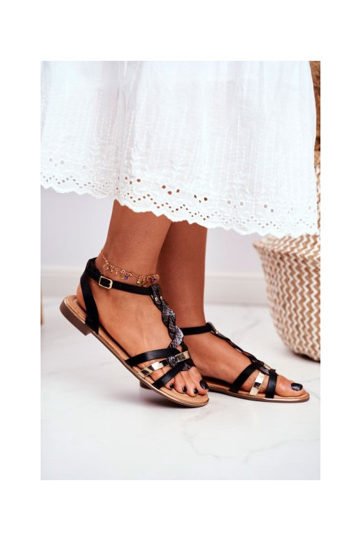 Sandálias pretas Sandálias pretas