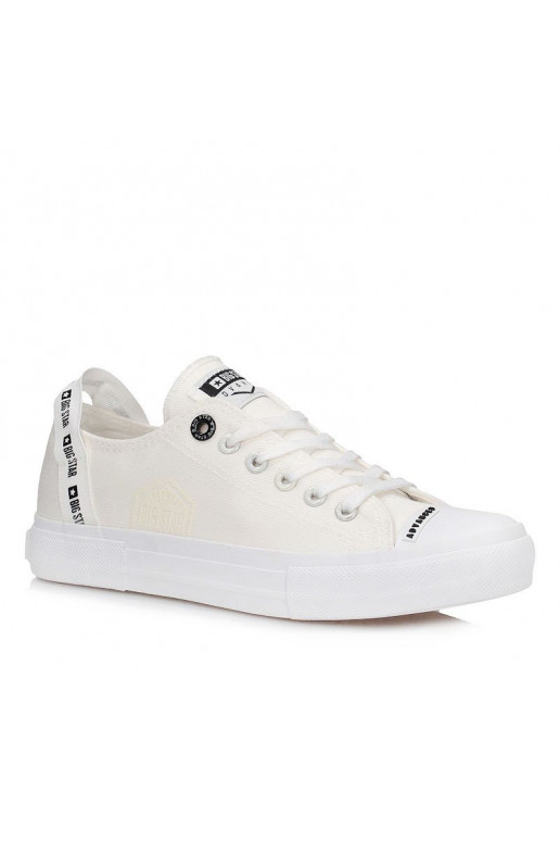 Sapatos modelo de tênis branco Sapatos modelo de tênis branco