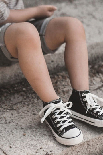 Calçados infantis com sola...