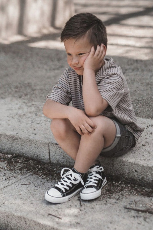 Calçados infantis com sola preta Calçados infantis com sola preta