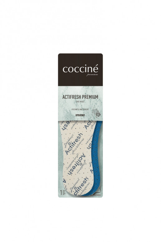 Palmilhas antibacterianas coccine cor menta Actifresh Premium