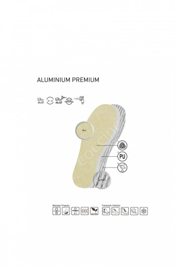 Palmilhas quentes Coccine Alumínio Premium 2