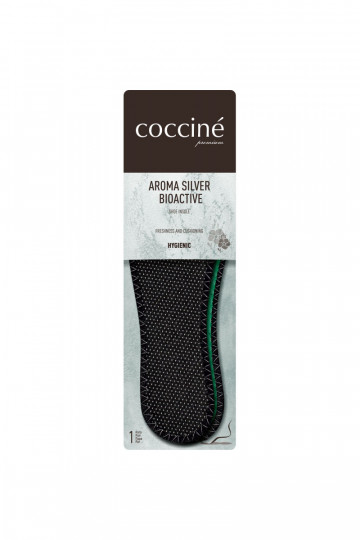 Palmilhas Antibacterianas Coccine Prata Bioativa