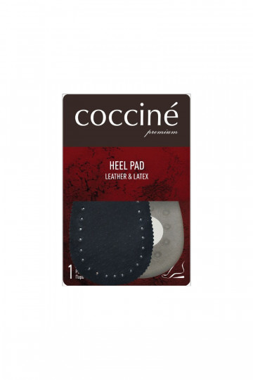 Palmilhas Coccine em couro natural preto