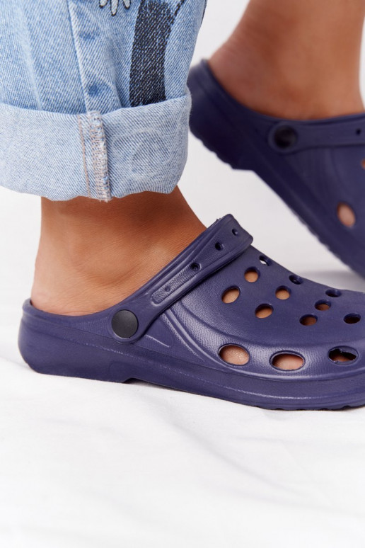 Chinelos EVA azul escuro Chinelos EVA azul escuro