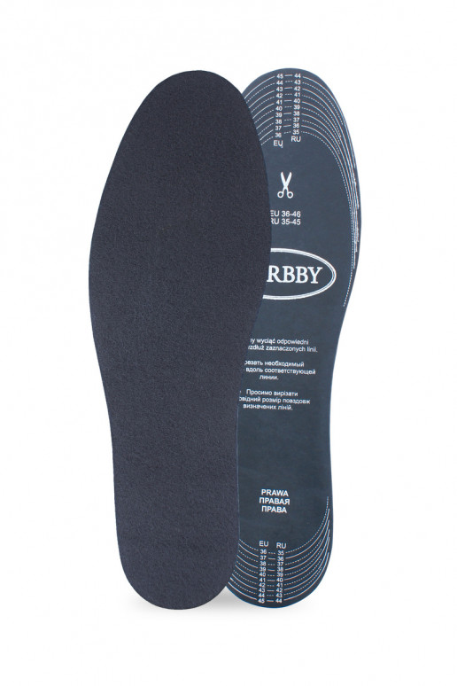Palmilhas aquecidas Corbby POLAR com carbono ativo