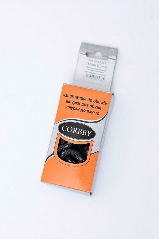 Cadarços CORBBY Trekking em cinza