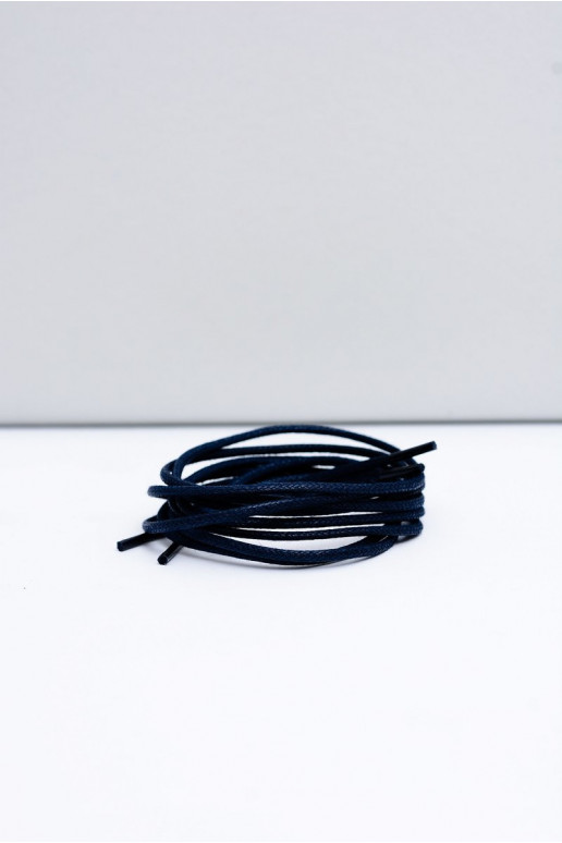 Cadarços finos encerados marinho Corbby Cadarços finos encerados marinho Corbby