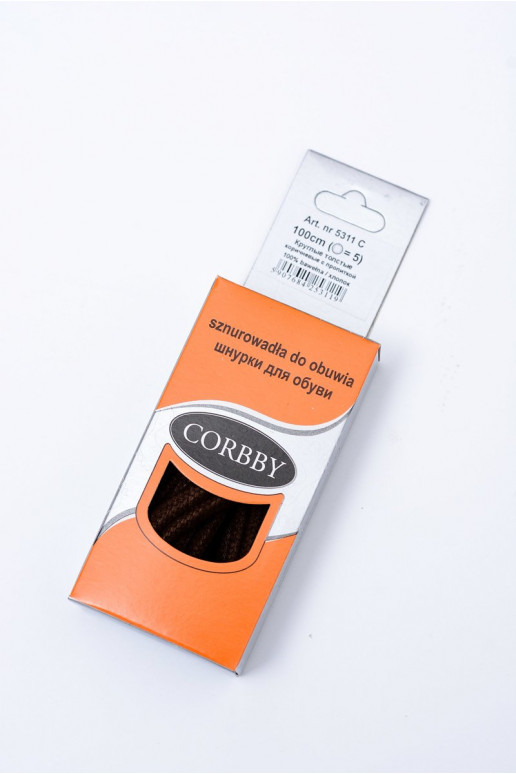 Cadarços grossos encerados Corbby Brown