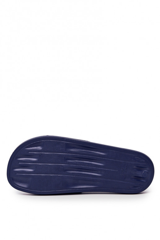 Chinelos masculinos Big Star Rubber cor azul escuro DD174688