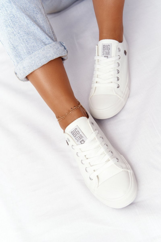 sapatos de lazer Big Star cor branca V274869