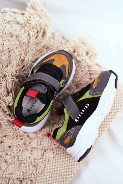 Calçado estilo esportivo infantil cor preta ABCKIDS B932104063 Calçado estilo esportivo infantil cor preta ABCKIDS B932104063