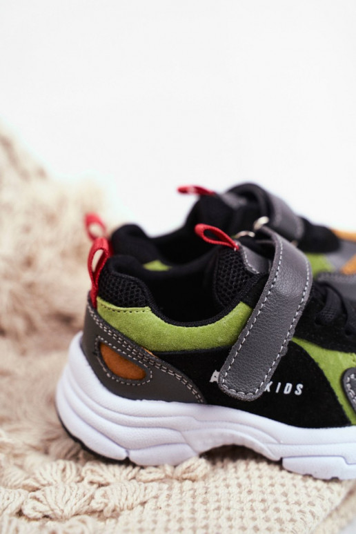 Calçado estilo esportivo infantil cor preta ABCKIDS B932104063 Calçado estilo esportivo infantil cor preta ABCKIDS B932104063