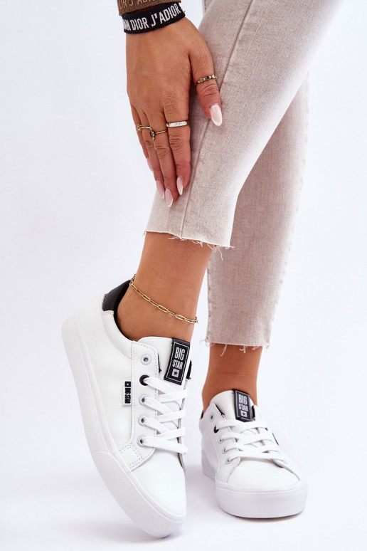 Tênis Big Star EE274312 Cores branco-preto Tênis Big Star EE274312 Cores branco-preto