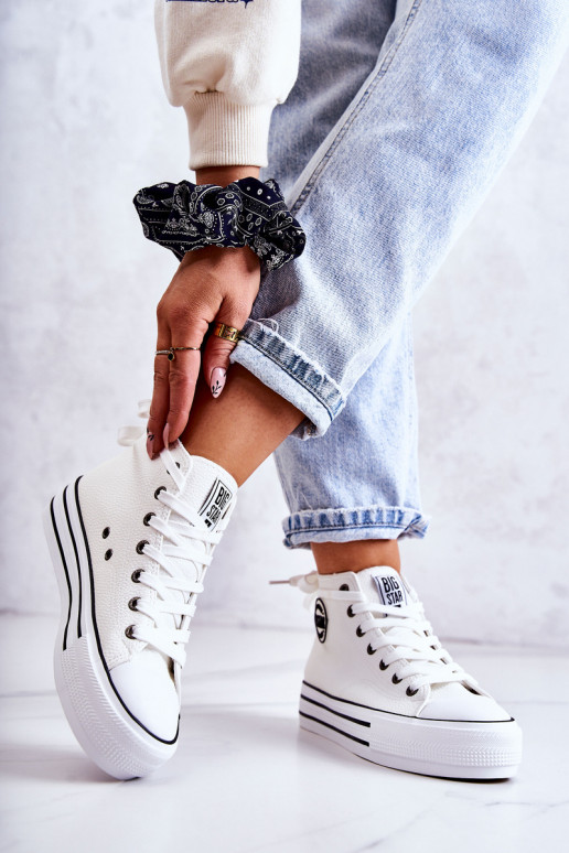 Calçado de lazer Big Star cor branca GG274013