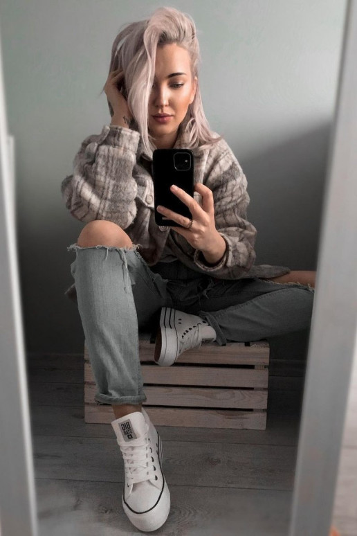 Calçado de lazer Big Star cor branca GG274013